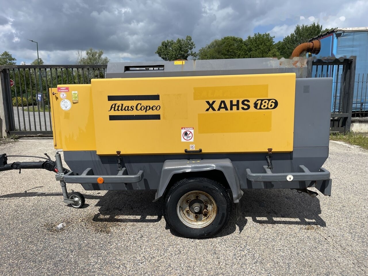 Atlas Copco XAHS 186 - ضاغط هوائي: صورة 1 Atlas Copco XAHS 186 - ضاغط هوائي: صورة 1