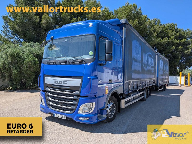 DAF XF 460 - شاحنة ذات ستائر جانبية: صورة 1 DAF XF 460 - شاحنة ذات ستائر جانبية: صورة 1