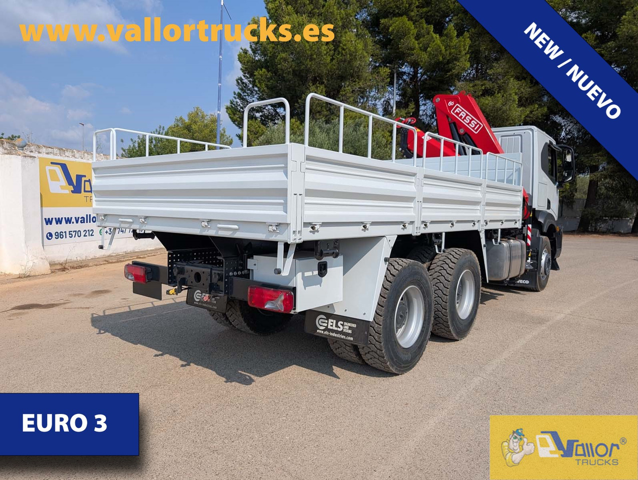 IVECO TWAY 470 FASSI ONLY EXPORT OUT EU - شاحنة كرين: صورة 2 IVECO TWAY 470 FASSI ONLY EXPORT OUT EU - شاحنة كرين: صورة 2