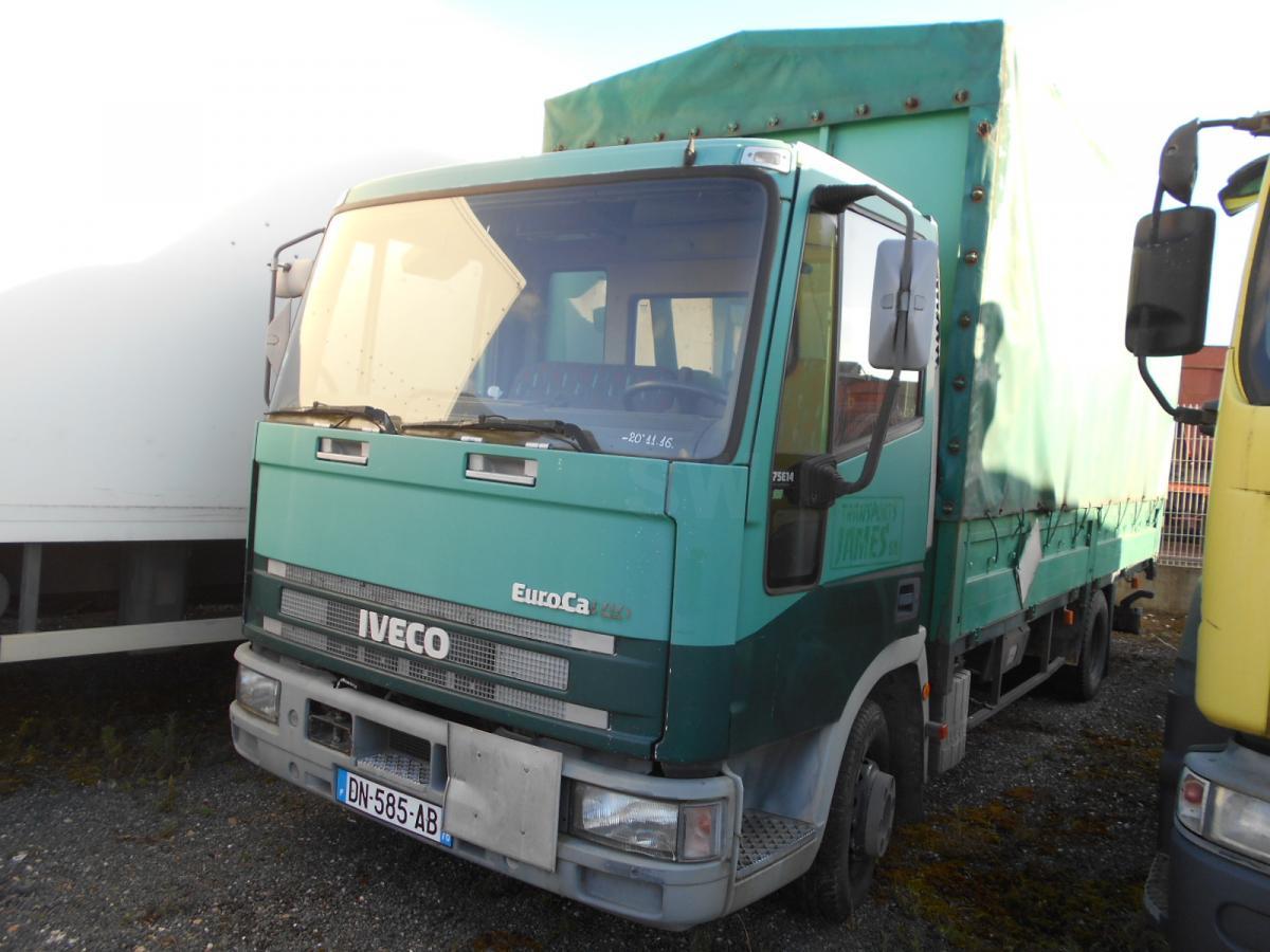 Iveco Eurocargo 75E14 - شاحنة ذات ستائر جانبية: صورة 1 Iveco Eurocargo 75E14 - شاحنة ذات ستائر جانبية: صورة 1