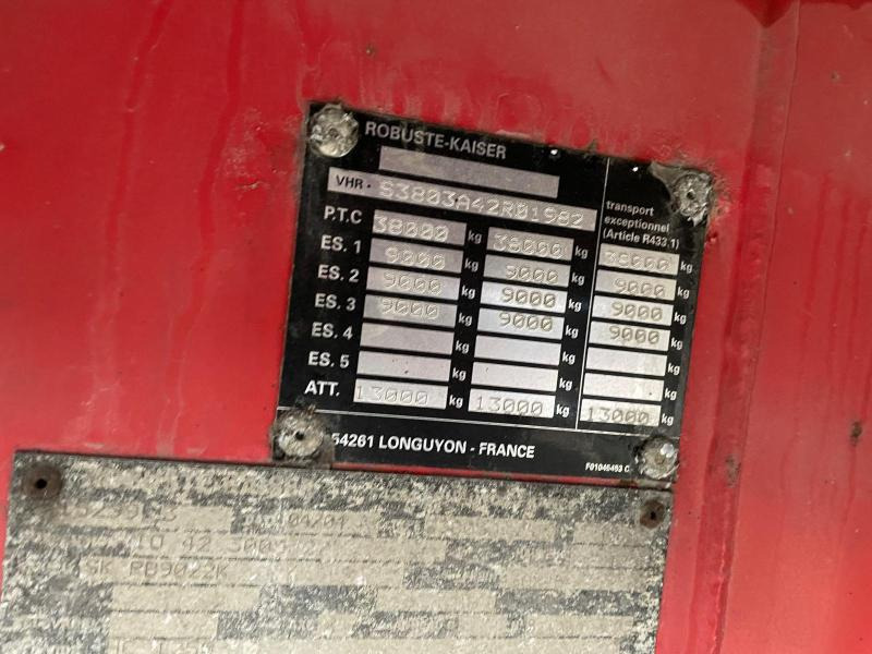 Kaiser - نصف مقطورة مسطحة: صورة 5 Kaiser - نصف مقطورة مسطحة: صورة 5