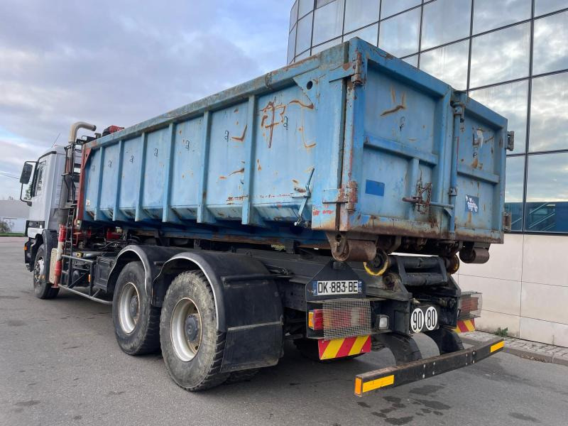 Mercedes Actros 2631 - شاحنة برافعة خطافية, شاحنة كرين: صورة 4 Mercedes Actros 2631 - شاحنة برافعة خطافية, شاحنة كرين: صورة 4