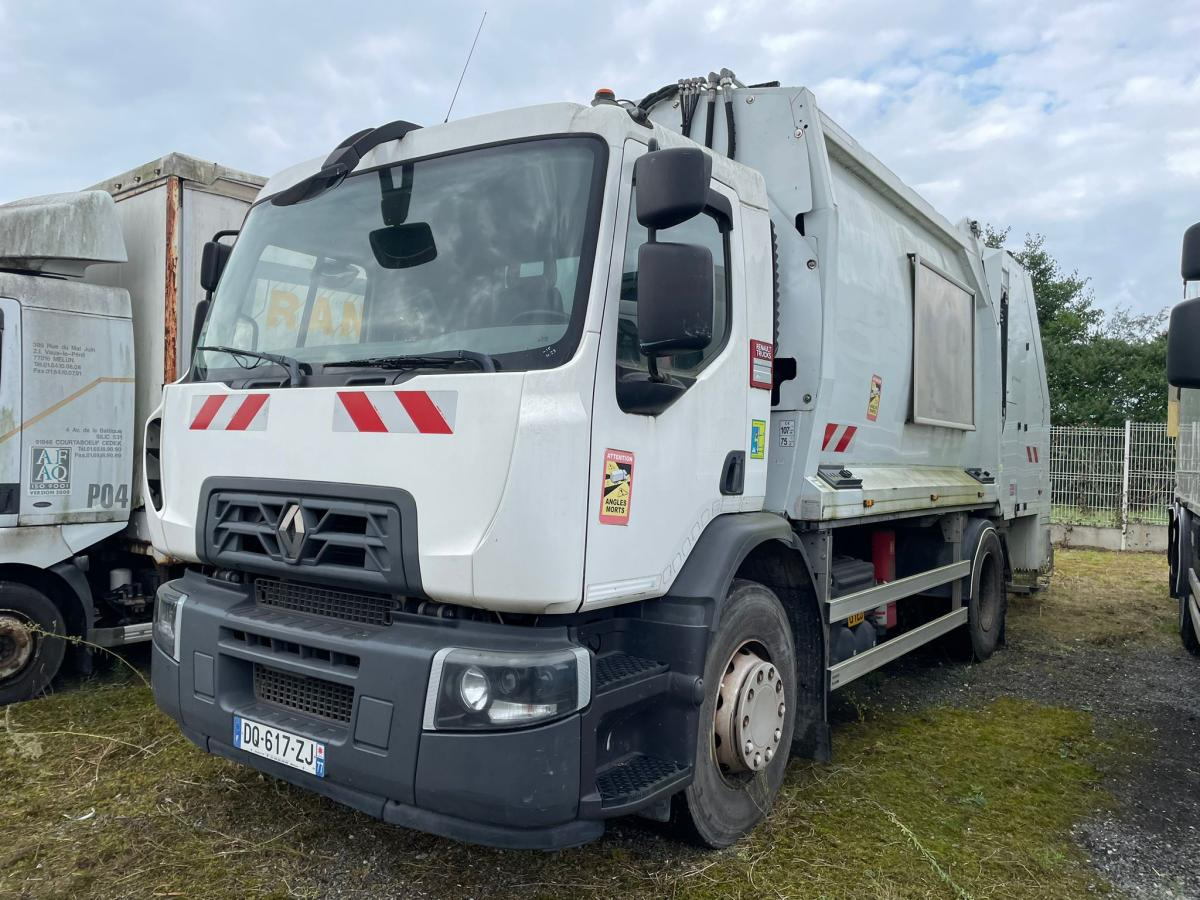 Renault D-Series 19 Wide - شاحنة قمامة: صورة 1 Renault D-Series 19 Wide - شاحنة قمامة: صورة 1