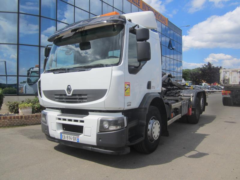 Renault Lander 410 DXI - شاحنة برافعة خطافية: صورة 1 Renault Lander 410 DXI - شاحنة برافعة خطافية: صورة 1