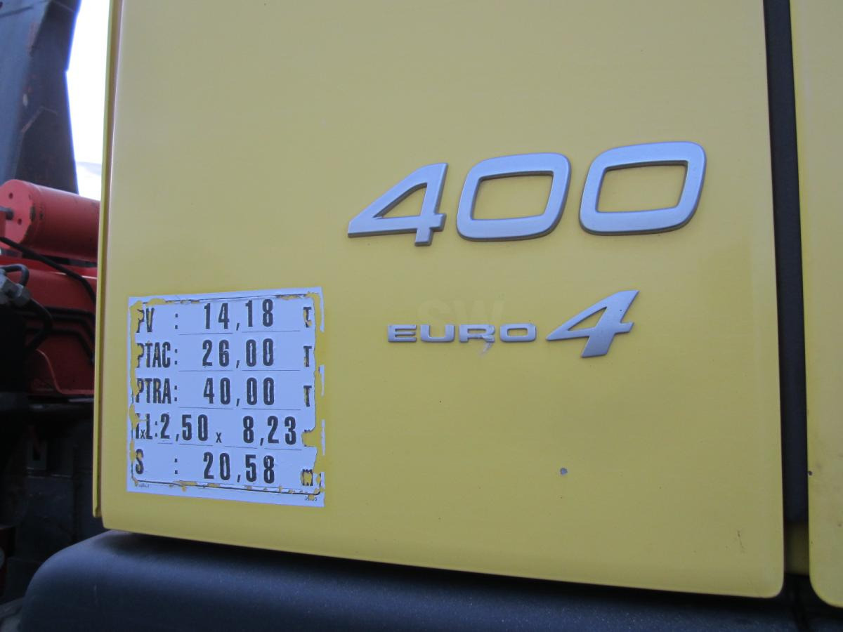 Volvo FM 400 - شاحنة برافعة خطافية: صورة 3 Volvo FM 400 - شاحنة برافعة خطافية: صورة 3