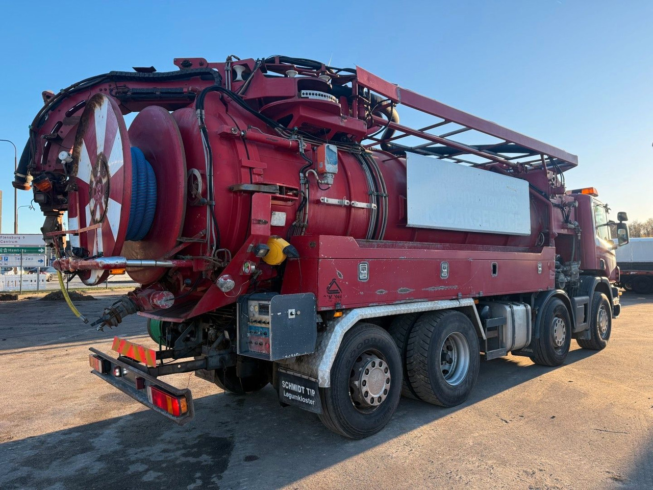 Scania 114/380 8x2*6 Assmann 14 m3 Vacuumtruck - فراغ شاحنة: صورة 3 Scania 114/380 8x2*6 Assmann 14 m3 Vacuumtruck - فراغ شاحنة: صورة 3