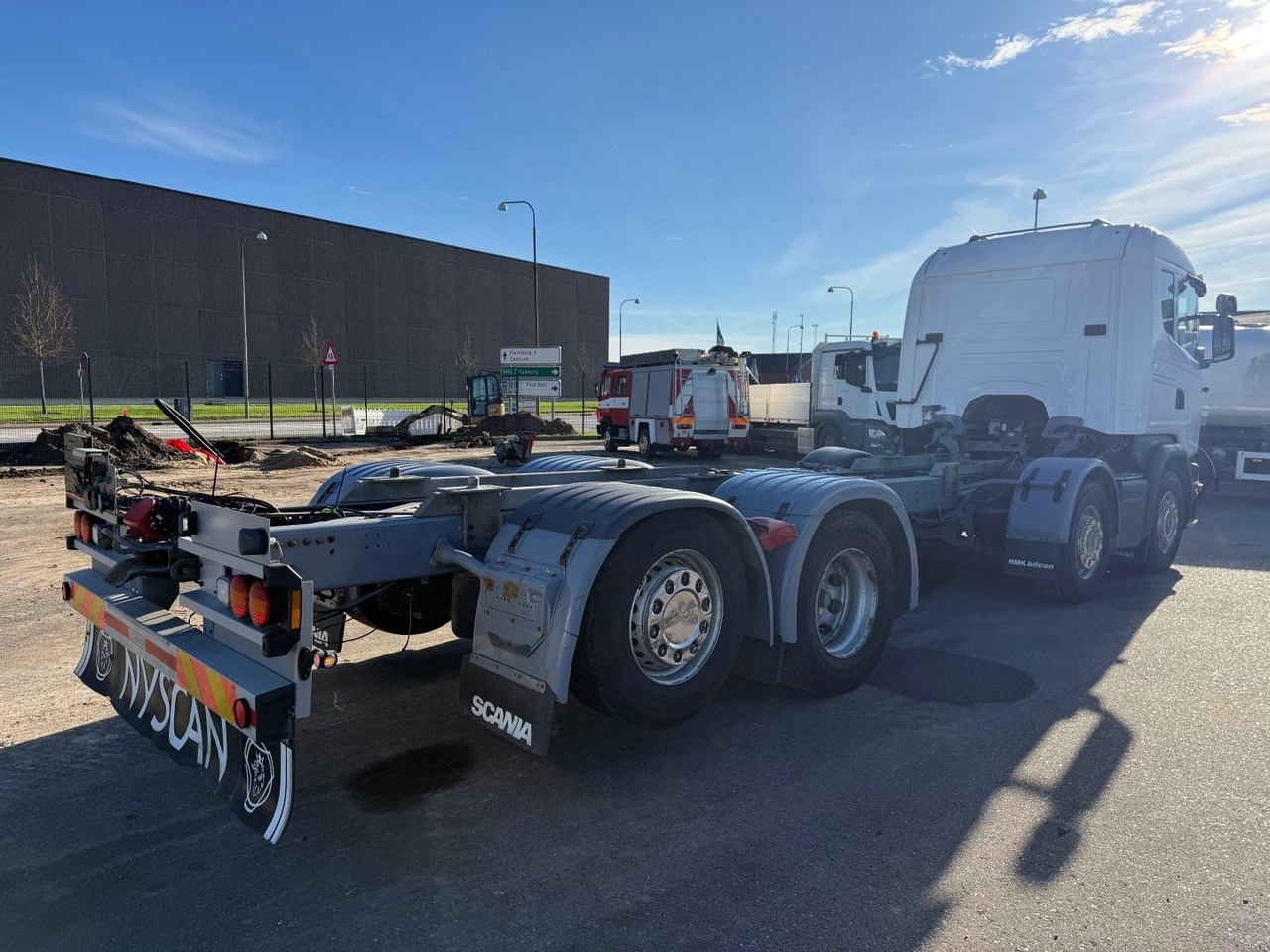 Scania G450 8X2*6 ADR Chassis / Fahrgestell / Euro 6 - شاحنة بهيكل معدني للمقصورة: صورة 3 Scania G450 8X2*6 ADR Chassis / Fahrgestell / Euro 6 - شاحنة بهيكل معدني للمقصورة: صورة 3