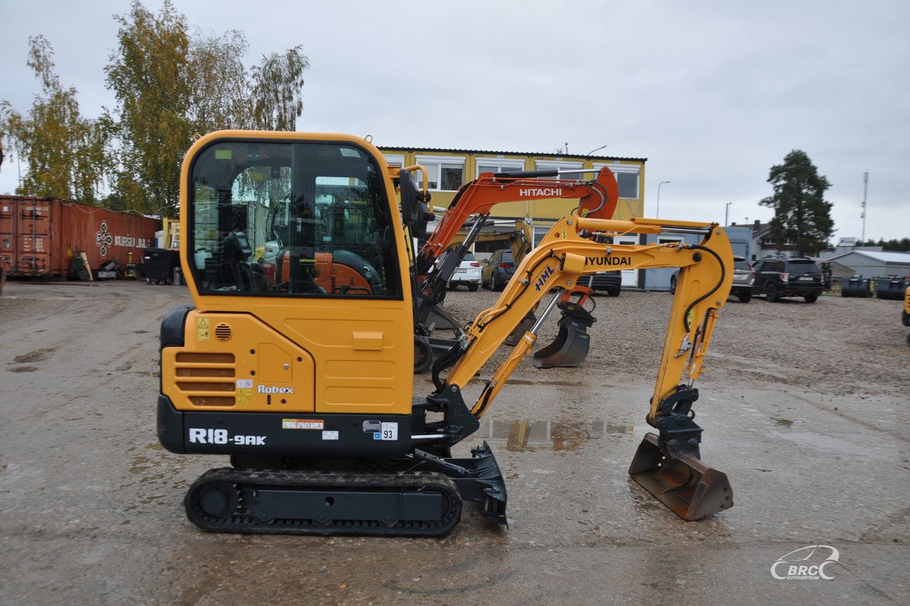 Hyundai R18-9AK - حفار صغير: صورة 3 Hyundai R18-9AK - حفار صغير: صورة 3