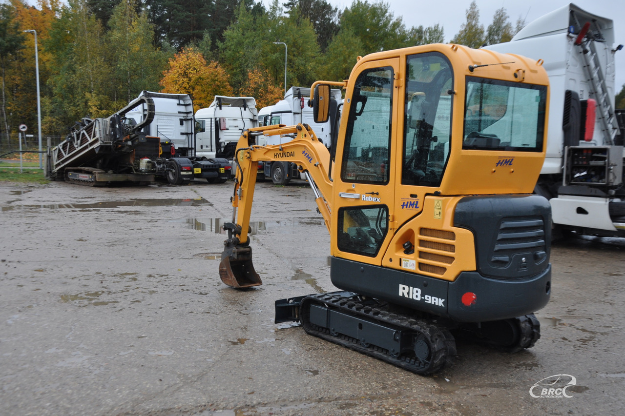 Hyundai R18-9AK - حفار صغير: صورة 5 Hyundai R18-9AK - حفار صغير: صورة 5