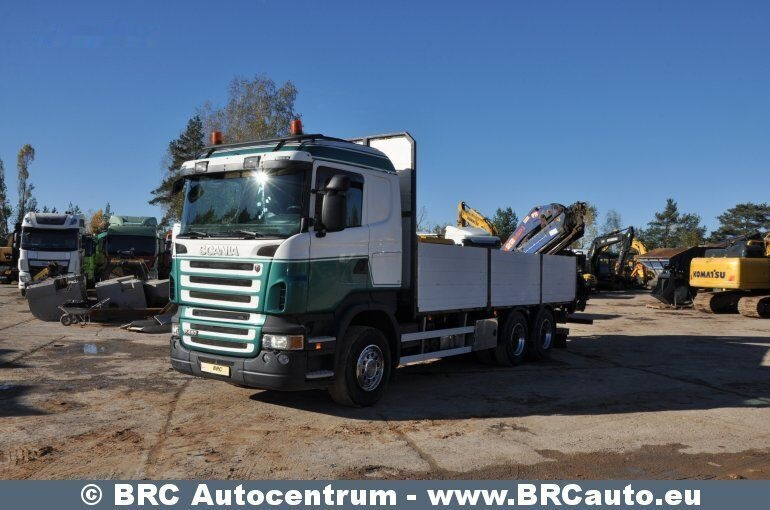 Scania R 480 PM 22SP 6X4 - شاحنات مسطحة: صورة 1 Scania R 480 PM 22SP 6X4 - شاحنات مسطحة: صورة 1