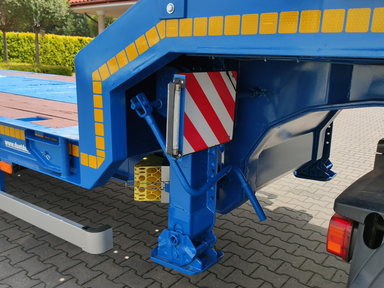 نصف مقطورة بلودر منخفض Bodex Poszerzana: صورة 12