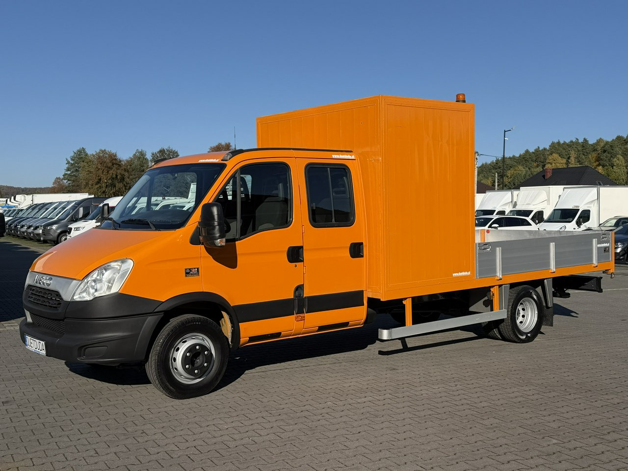 Iveco Daily 70C18 V H - شاحنة توصيل مفتوحة, الشاحنات الصغيرة كابينة مزدوجة: صورة 2 Iveco Daily 70C18 V H - شاحنة توصيل مفتوحة, الشاحنات الصغيرة كابينة مزدوجة: صورة 2