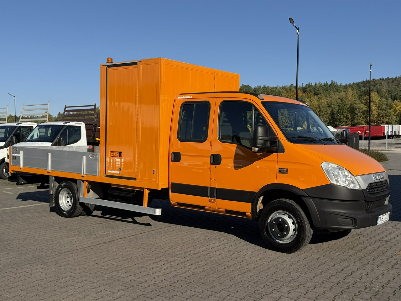 Iveco Daily 70C18 V H - شاحنة توصيل مفتوحة, الشاحنات الصغيرة كابينة مزدوجة: صورة 1 Iveco Daily 70C18 V H - شاحنة توصيل مفتوحة, الشاحنات الصغيرة كابينة مزدوجة: صورة 1