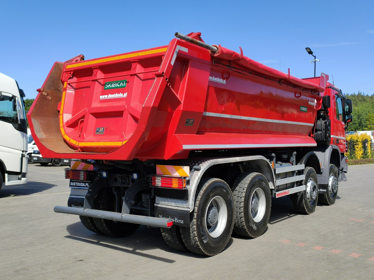 Mercedes Actros 4141 8x6 Wywrot SKIBICKI Automat EPS ze Sprzegłem !!! - شاحنة قلاب: صورة 3 Mercedes Actros 4141 8x6 Wywrot SKIBICKI Automat EPS ze Sprzegłem !!! - شاحنة قلاب: صورة 3