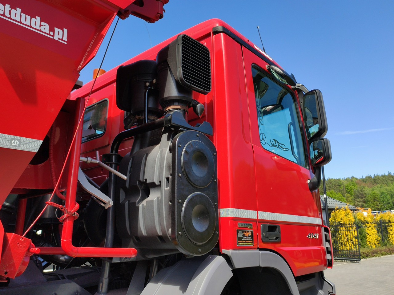 شاحنة قلاب Mercedes Actros 4141 8x6 Wywrot SKIBICKI Automat EPS ze Sprzegłem !!!: صورة 7