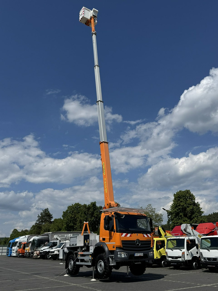 Mercedes Atego 718 E6 4x4 Zwyżka PALFINGER P210 BK Podnośnik Koszowy - منصة محمولة مثبتة على الشاحنة: صورة 2 Mercedes Atego 718 E6 4x4 Zwyżka PALFINGER P210 BK Podnośnik Koszowy - منصة محمولة مثبتة على الشاحنة: صورة 2