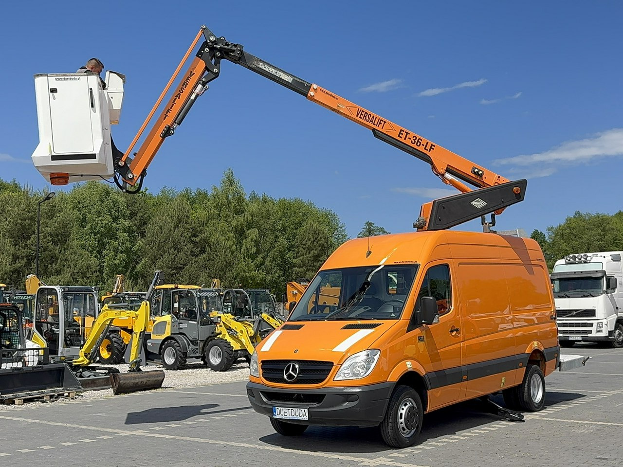 Mercedes Sprinter Zwyżka Podnośnik Koszowy VERSALIFT KLUBB ET-36-LF UDT - منصة محمولة مثبتة على الشاحنة: صورة 4 Mercedes Sprinter Zwyżka Podnośnik Koszowy VERSALIFT KLUBB ET-36-LF UDT - منصة محمولة مثبتة على الشاحنة: صورة 4