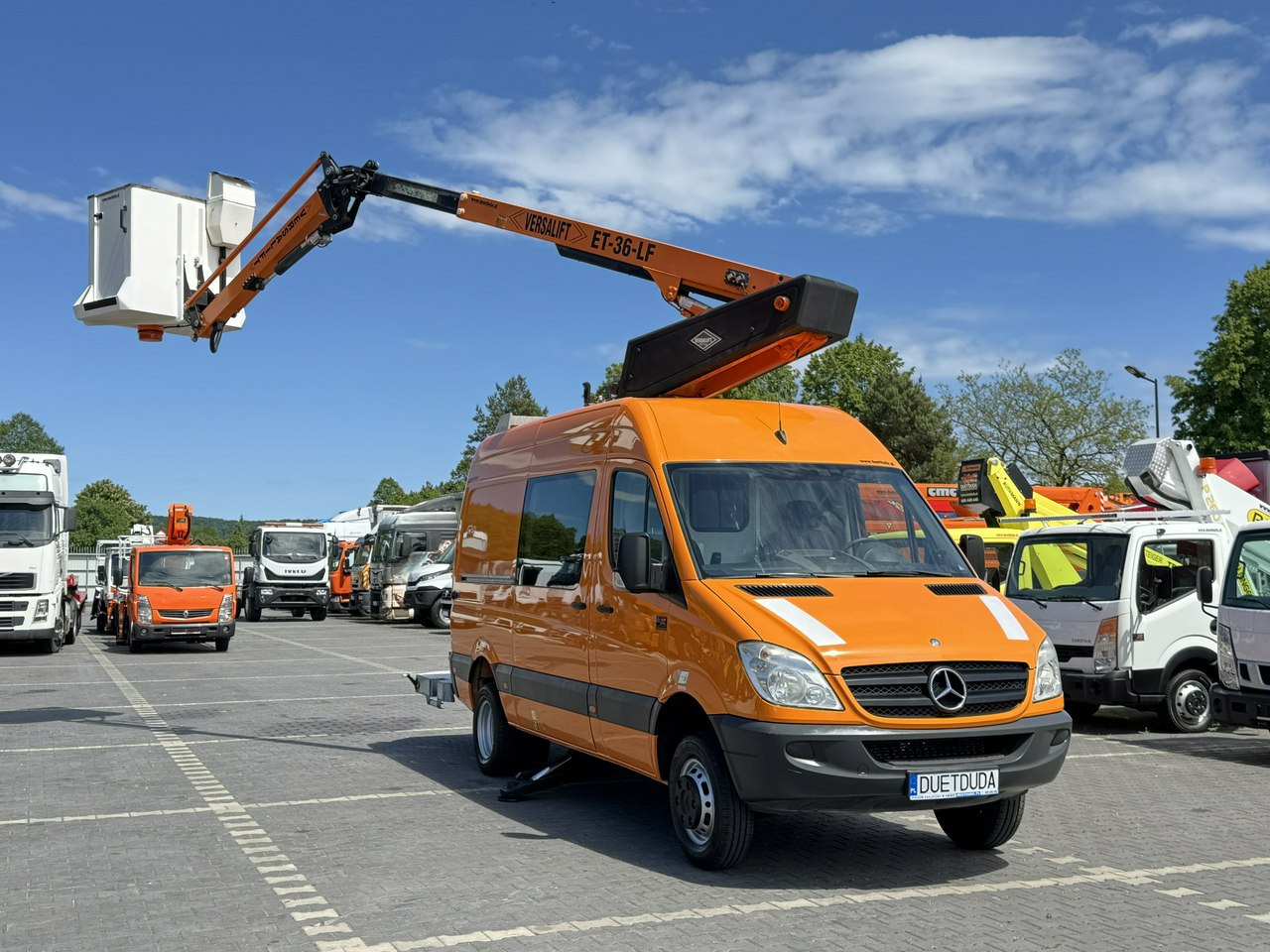 Mercedes Sprinter Zwyżka Podnośnik Koszowy VERSALIFT KLUBB ET-36-LF UDT - منصة محمولة مثبتة على الشاحنة: صورة 3 Mercedes Sprinter Zwyżka Podnośnik Koszowy VERSALIFT KLUBB ET-36-LF UDT - منصة محمولة مثبتة على الشاحنة: صورة 3