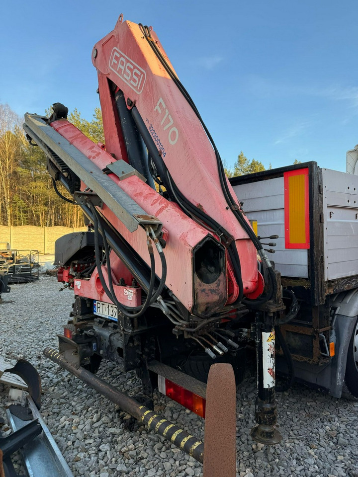 شاحنات مسطحة, شاحنة كرين Scania 124L 420 6x2 Retarder HDS FASSI F170 Budowlanka: صورة 32