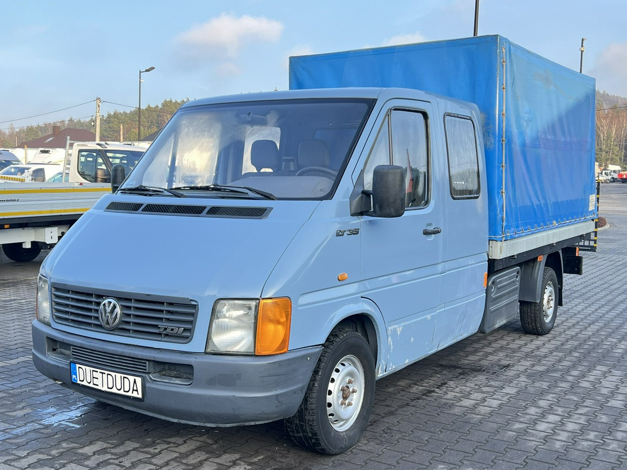 Volkswagen LT - شاحنة مغلقة بستائر جانبية: صورة 4 Volkswagen LT - شاحنة مغلقة بستائر جانبية: صورة 4