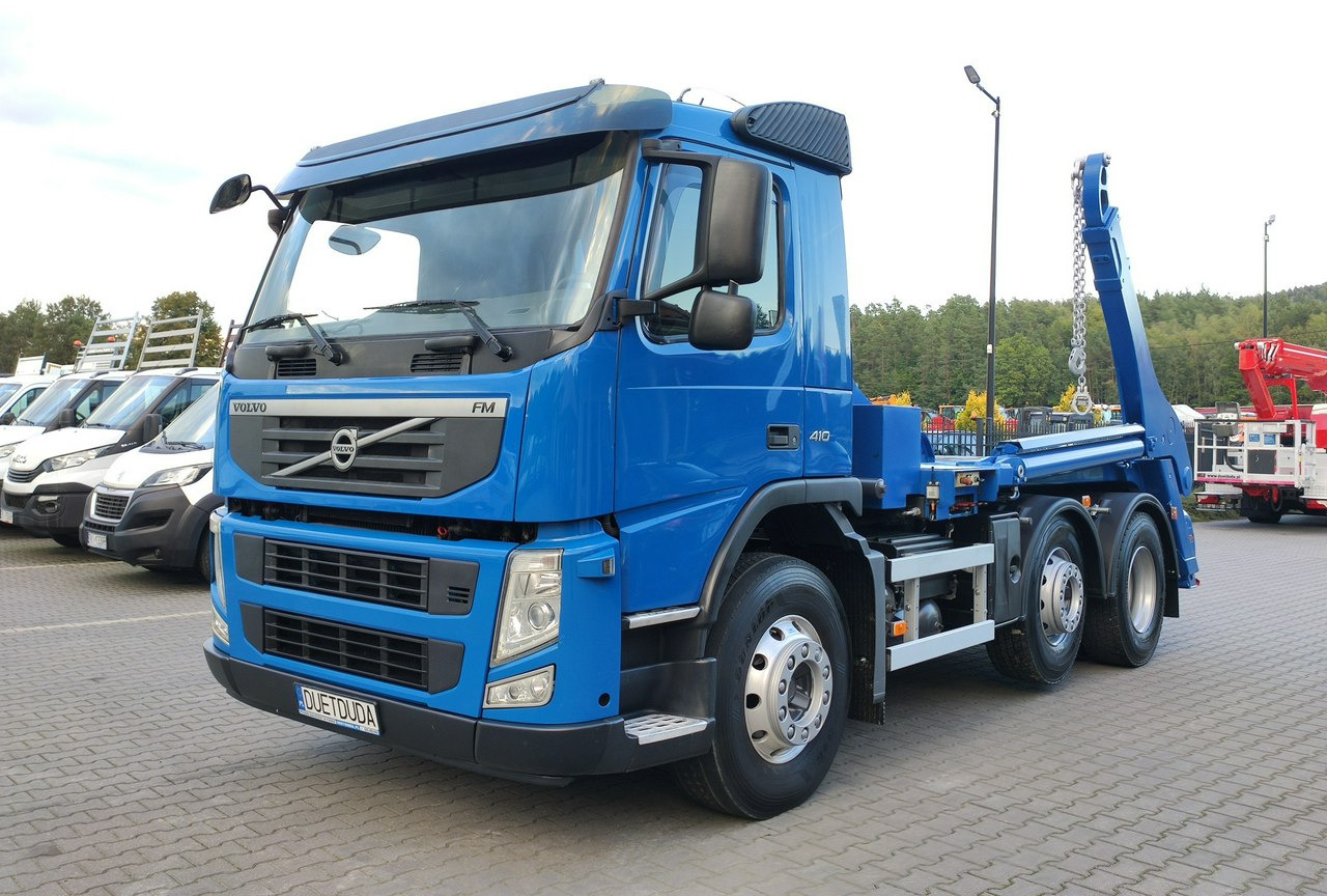 Volvo FM 410 E5 Bramowiec Hakowiec 6x2 Oś Skrętna / Podnoszona Automat - شاحنة لودر انزلاقي: صورة 3 Volvo FM 410 E5 Bramowiec Hakowiec 6x2 Oś Skrętna / Podnoszona Automat - شاحنة لودر انزلاقي: صورة 3
