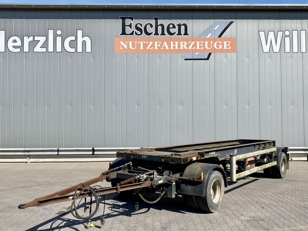 Hüffermann HSA 18.65 / Schlittenanhänger - مقطورة هوك ليفت/ لود لوجر: صورة 1 Hüffermann HSA 18.65 / Schlittenanhänger - مقطورة هوك ليفت/ لود لوجر: صورة 1