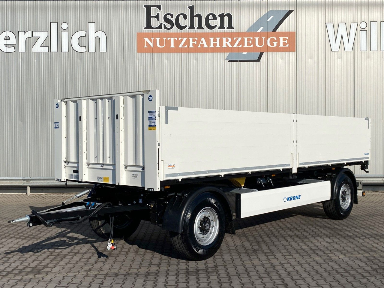 Krone AZP 18*NEW*|Pritsche*7100mm Länge*BPW*Multi-Lock - مقطورات مسطحة: صورة 1 Krone AZP 18*NEW*|Pritsche*7100mm Länge*BPW*Multi-Lock - مقطورات مسطحة: صورة 1