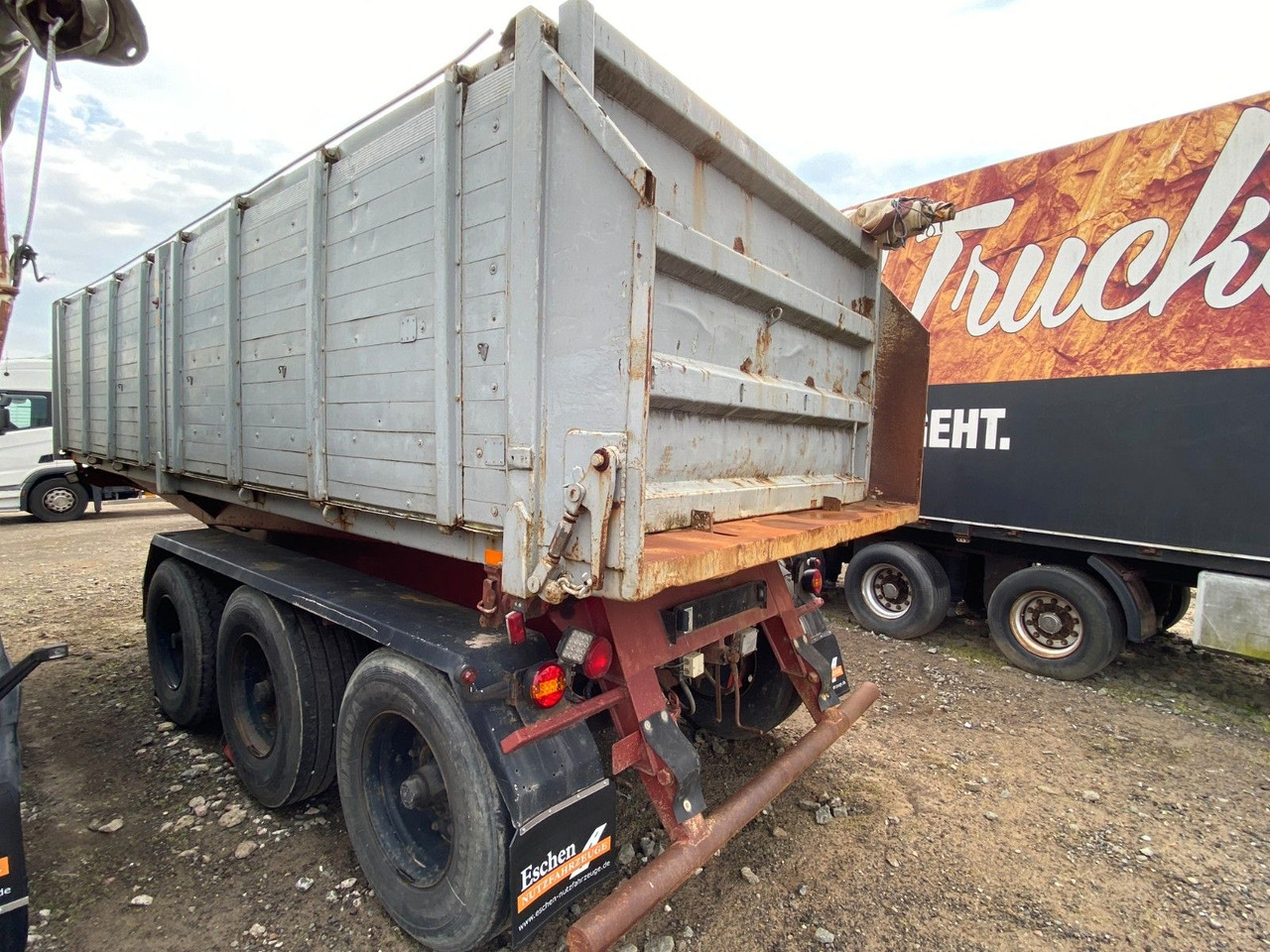 Langendorf SK 24/27 | Stahl 22m³*Luft-Lift*Rollplane*BPW - نصف مقطورة قلابة: صورة 2 Langendorf SK 24/27 | Stahl 22m³*Luft-Lift*Rollplane*BPW - نصف مقطورة قلابة: صورة 2