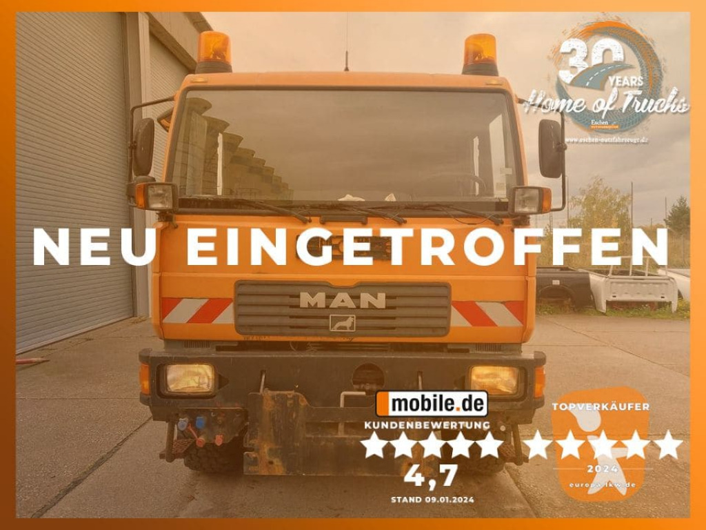 MAN LE 8.220 4x4 / Kran - شاحنة قلاب, شاحنة كرين: صورة 1 MAN LE 8.220 4x4 / Kran - شاحنة قلاب, شاحنة كرين: صورة 1
