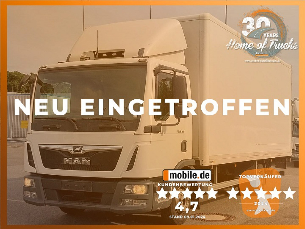 MAN TGL 8.190 Koffer/Seitentür/LBW - شاحنة صندوقية: صورة 1 MAN TGL 8.190 Koffer/Seitentür/LBW - شاحنة صندوقية: صورة 1