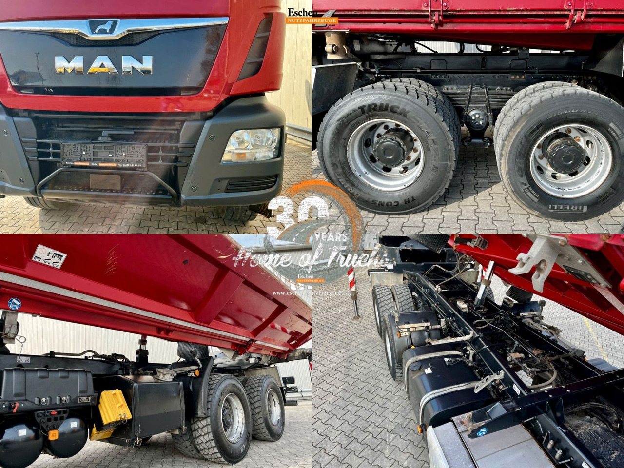 شاحنة قلاب, شاحنة كرين MAN TGS 26.460 6x4BB|Palfinger M12L83 Kran*Bordmatik: صورة 10