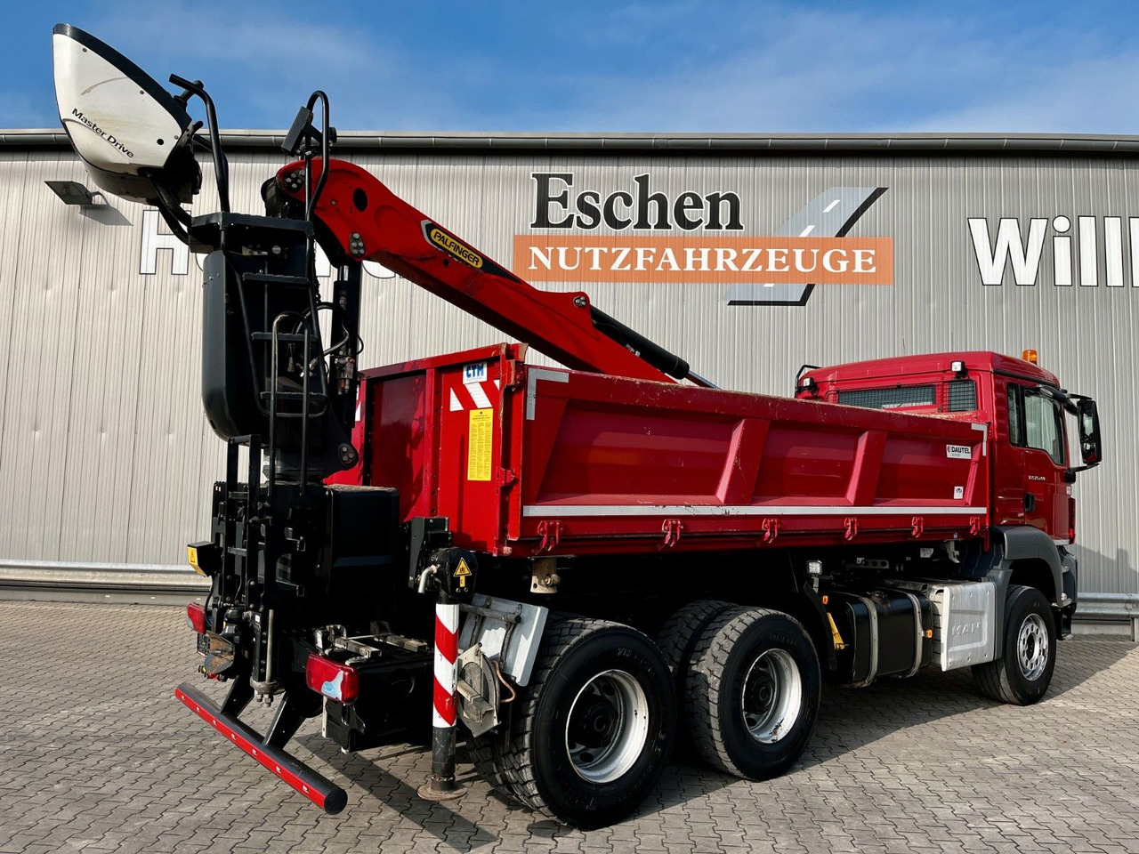 شاحنة قلاب, شاحنة كرين MAN TGS 26.460 6x4BB|Palfinger M12L83 Kran*Bordmatik: صورة 6