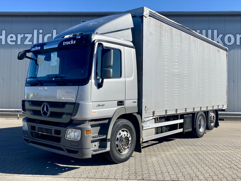 Mercedes-Benz 2541 LL Actros - شاحنة ذات ستائر جانبية: صورة 1 Mercedes-Benz 2541 LL Actros - شاحنة ذات ستائر جانبية: صورة 1