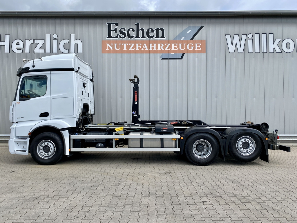 Mercedes-Benz 2545 L 6x2 Actros MP5 - شاحنة برافعة خطافية: صورة 3 Mercedes-Benz 2545 L 6x2 Actros MP5 - شاحنة برافعة خطافية: صورة 3