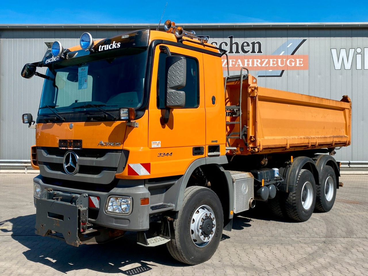 Mercedes-Benz 3344 Actros MP3 6x6 | MEILLER*Telligent*AC*AHK - شاحنة قلاب: صورة 1 Mercedes-Benz 3344 Actros MP3 6x6 | MEILLER*Telligent*AC*AHK - شاحنة قلاب: صورة 1