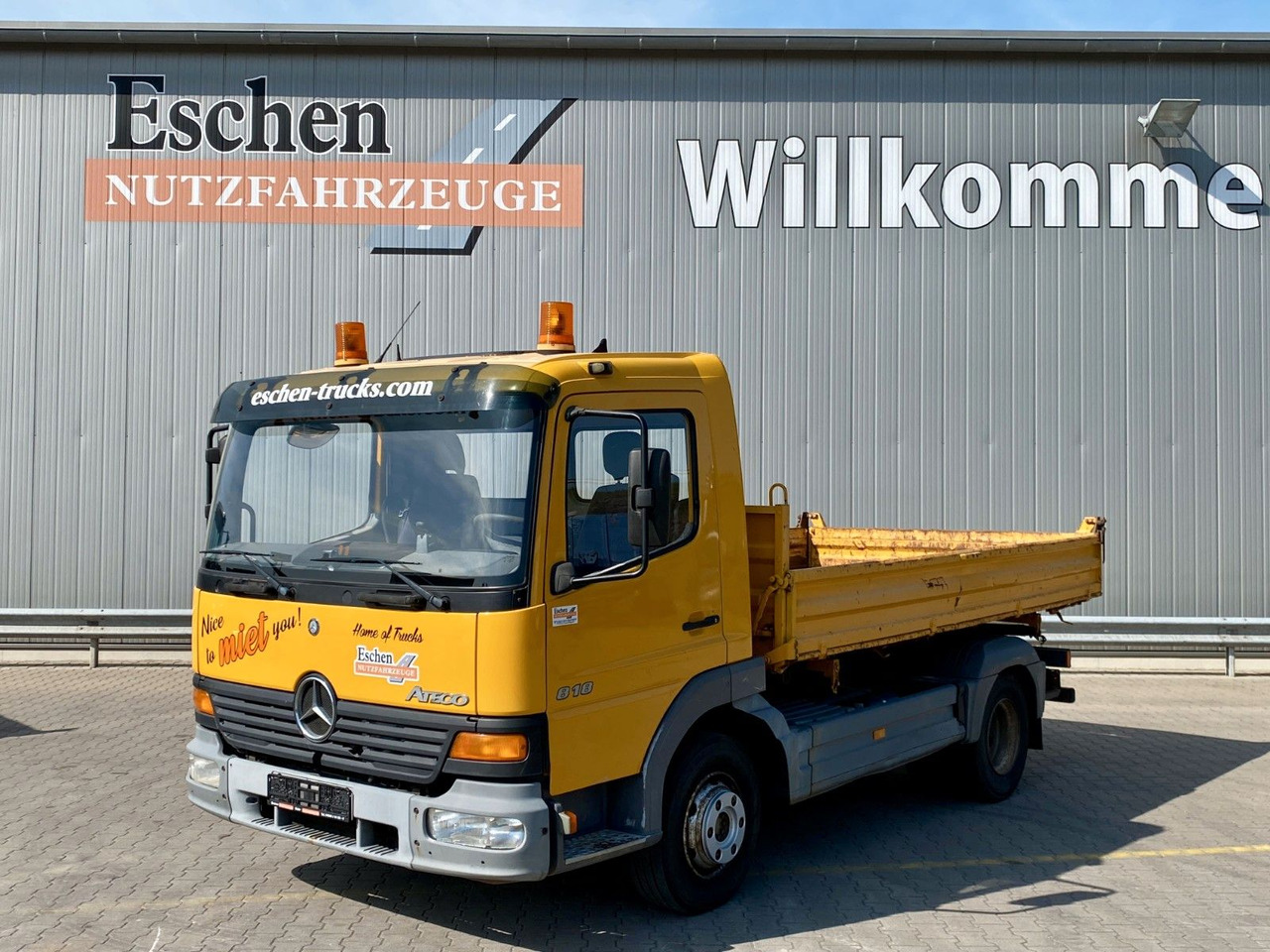 Mercedes-Benz 818 Atego | MEILLER*6-Gang manuell*AHK*Klima*ABS - شاحنة قلاب: صورة 2 Mercedes-Benz 818 Atego | MEILLER*6-Gang manuell*AHK*Klima*ABS - شاحنة قلاب: صورة 2