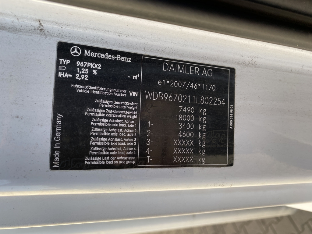 Mercedes-Benz 818 L Atego / BÄR-LBW - شاحنة صندوقية: صورة 4 Mercedes-Benz 818 L Atego / BÄR-LBW - شاحنة صندوقية: صورة 4