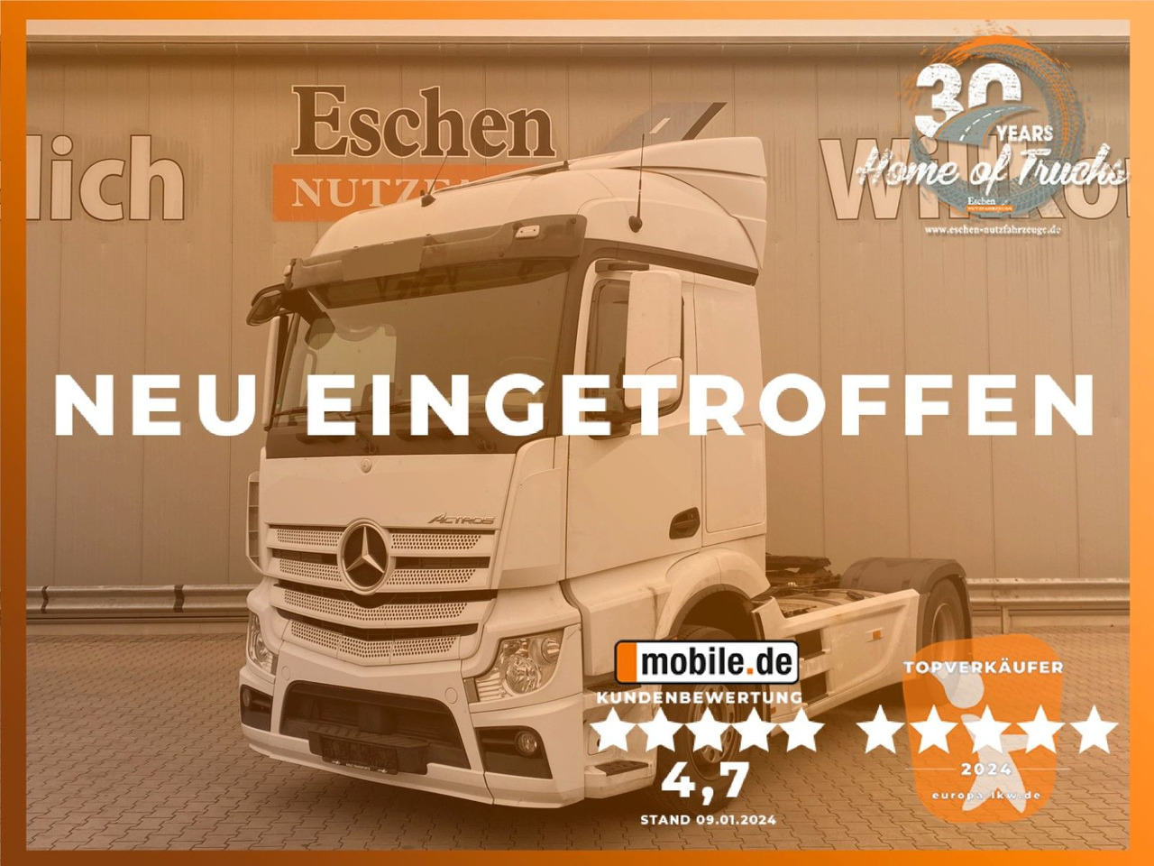 Mercedes-Benz Actros 1836 | Brems&Spur-Assistent*Klima*1.Hand - مقطورة السحب: صورة 1 Mercedes-Benz Actros 1836 | Brems&Spur-Assistent*Klima*1.Hand - مقطورة السحب: صورة 1