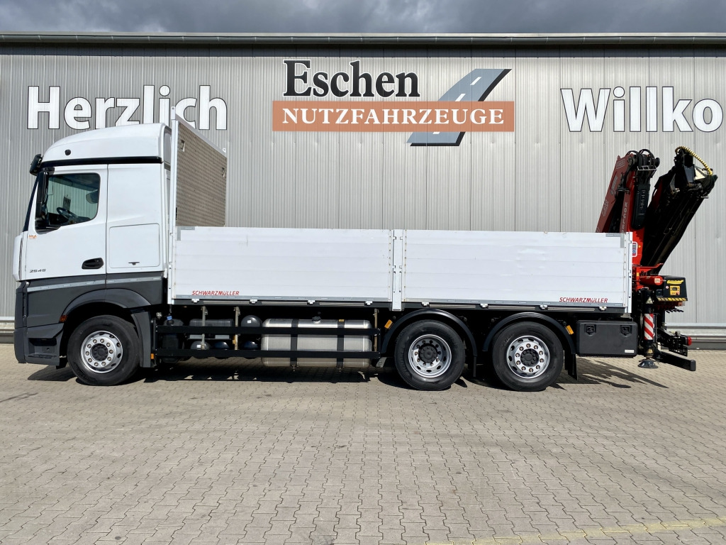 Mercedes-Benz Actros 2545 6x2 / Fassi F235A Kran - شاحنات مسطحة, شاحنة كرين: صورة 2 Mercedes-Benz Actros 2545 6x2 / Fassi F235A Kran - شاحنات مسطحة, شاحنة كرين: صورة 2