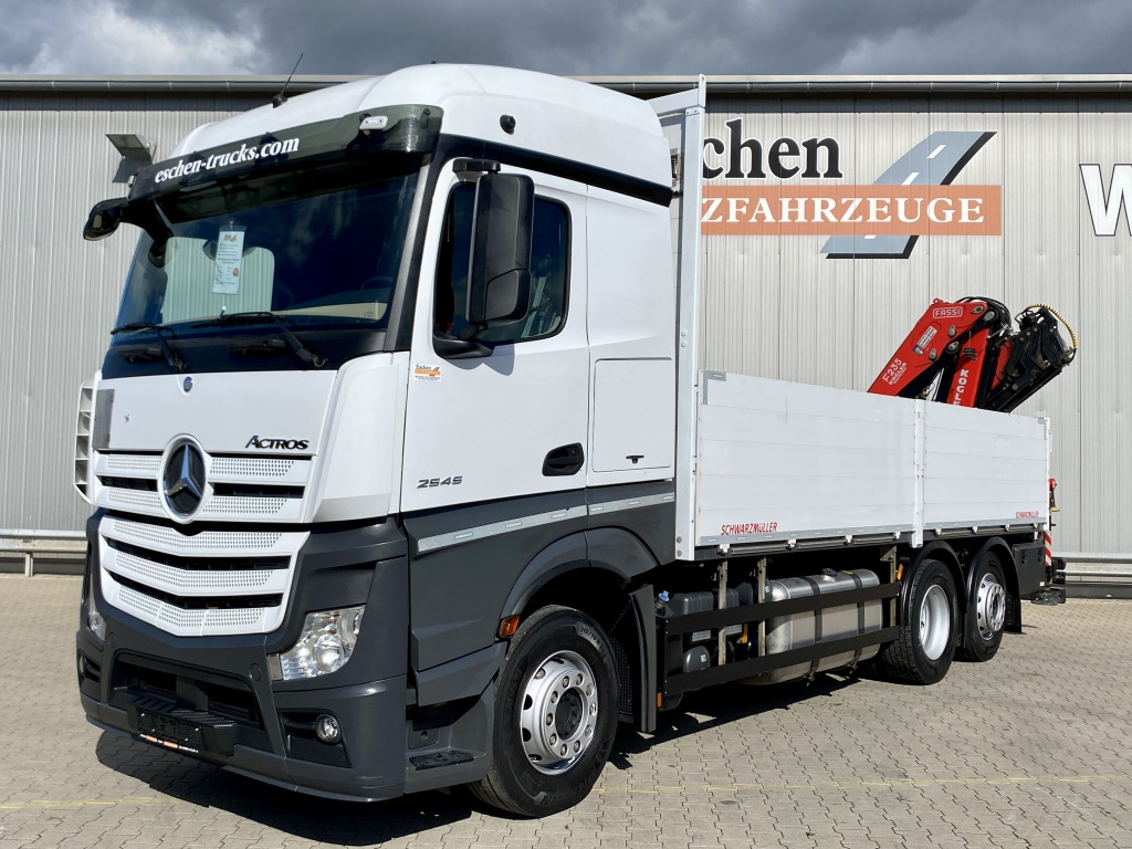 Mercedes-Benz Actros 2545 6x2 / Fassi F235A Kran - شاحنات مسطحة, شاحنة كرين: صورة 1 Mercedes-Benz Actros 2545 6x2 / Fassi F235A Kran - شاحنات مسطحة, شاحنة كرين: صورة 1