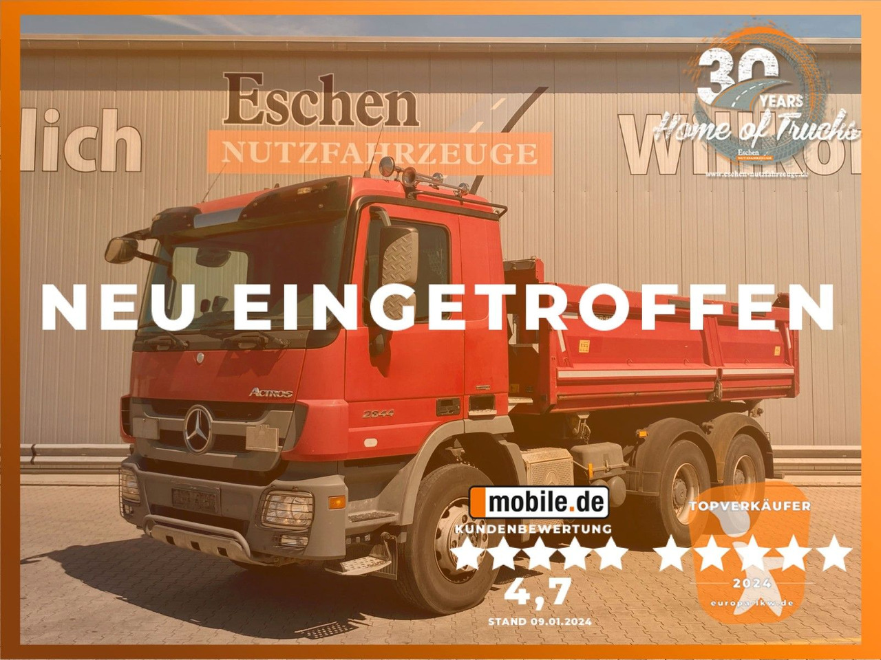 Mercedes-Benz Actros 2644 Original100TKM*MEILLER*Bordmatik*TOP - شاحنة قلاب: صورة 1 Mercedes-Benz Actros 2644 Original100TKM*MEILLER*Bordmatik*TOP - شاحنة قلاب: صورة 1
