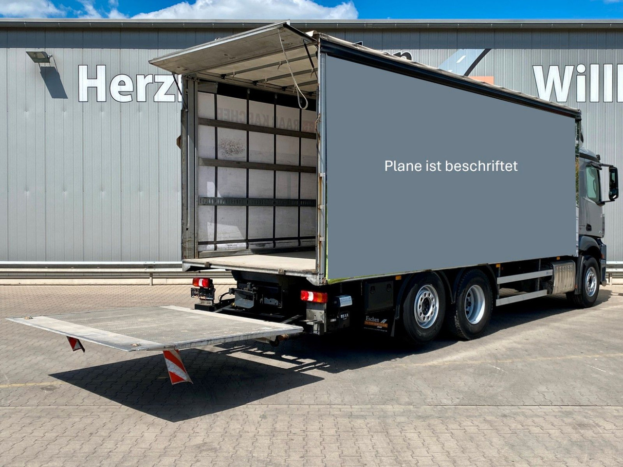 Mercedes-Benz Antos 2543 | BÄR LBW*2x Schiebegardine*Kamera*AC - شاحنة ذات ستائر جانبية: صورة 5 Mercedes-Benz Antos 2543 | BÄR LBW*2x Schiebegardine*Kamera*AC - شاحنة ذات ستائر جانبية: صورة 5