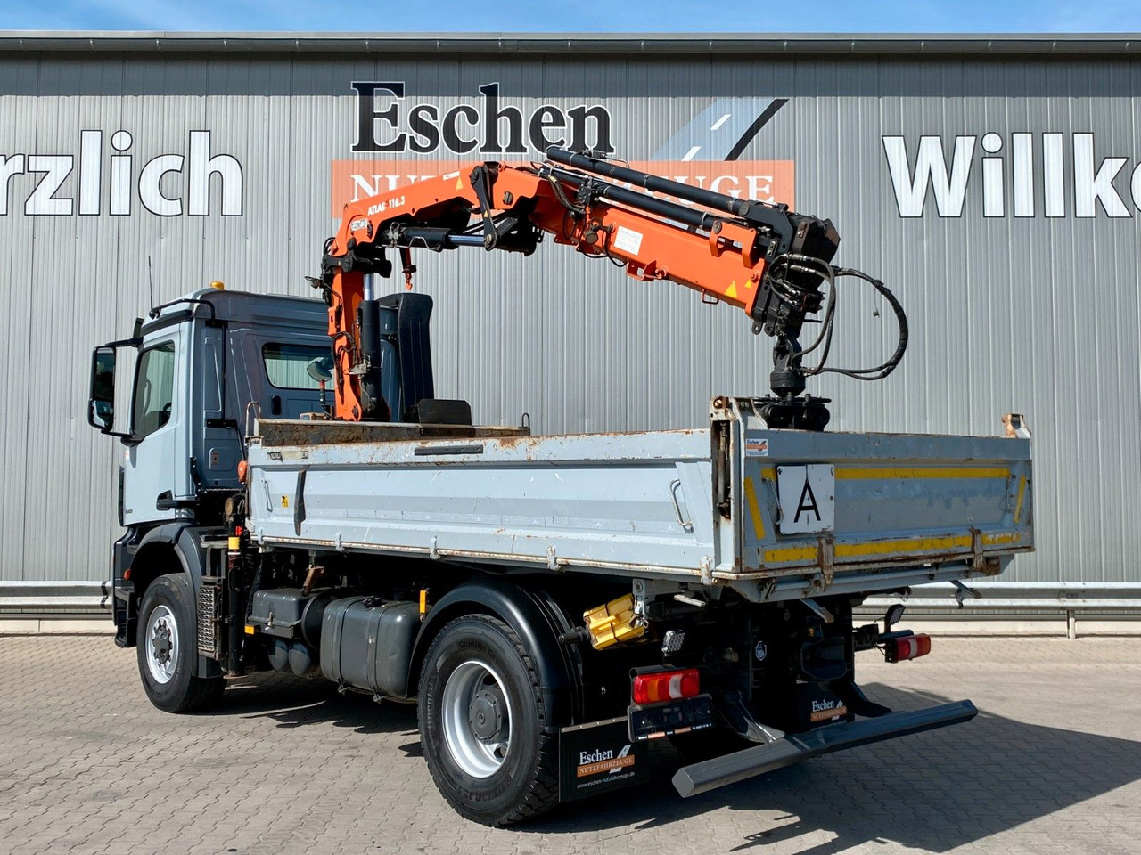 Mercedes-Benz Arocs 1843 HAD 4x4 | Atlas 116.3-A3*5+6.Kreis - شاحنة قلاب, شاحنة كرين: صورة 4 Mercedes-Benz Arocs 1843 HAD 4x4 | Atlas 116.3-A3*5+6.Kreis - شاحنة قلاب, شاحنة كرين: صورة 4