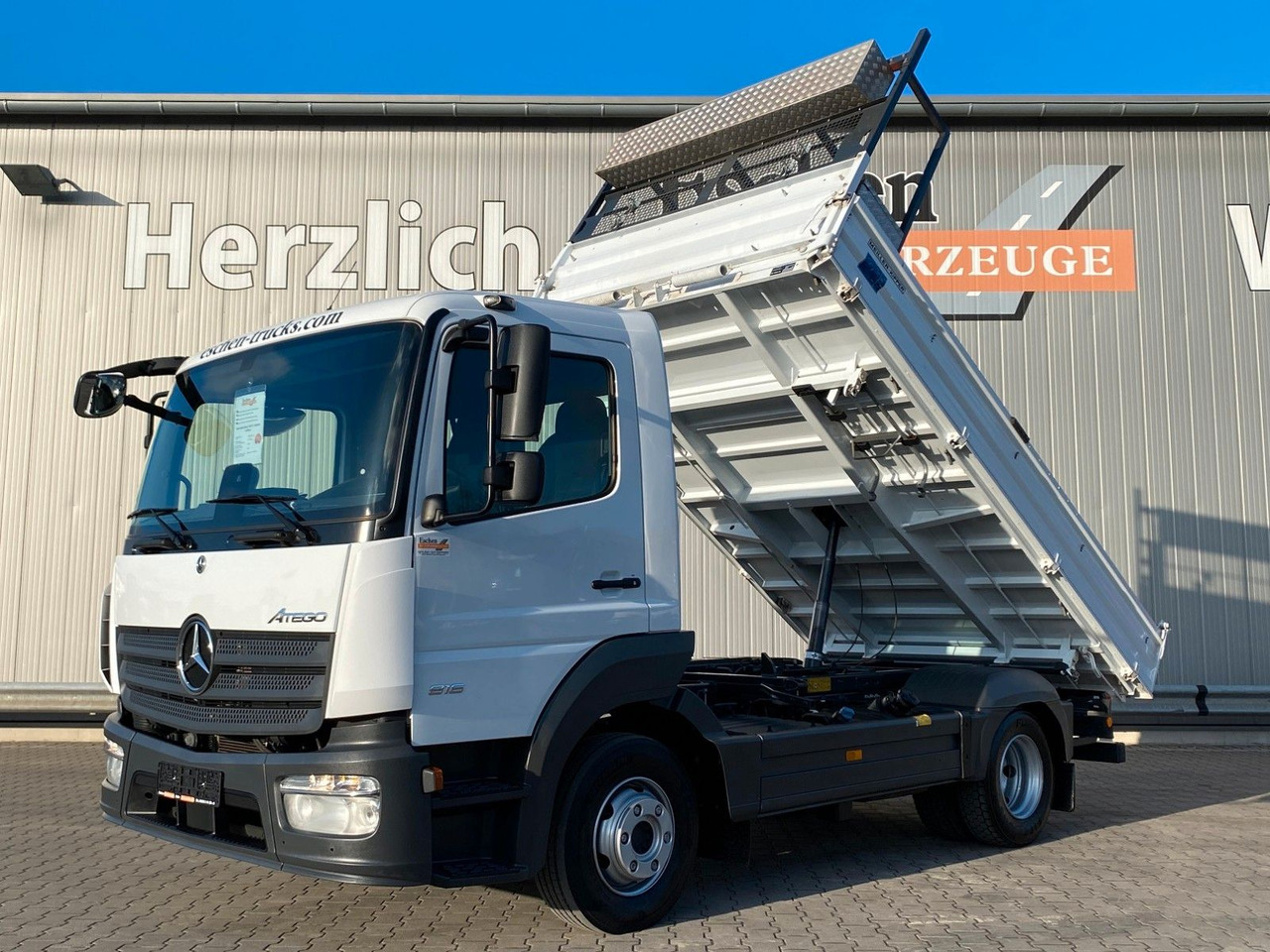 Mercedes-Benz Atego NEW 816 K MEILLER-3-S-Kipper*Klima*3 Sitze - شاحنة قلاب: صورة 2 Mercedes-Benz Atego NEW 816 K MEILLER-3-S-Kipper*Klima*3 Sitze - شاحنة قلاب: صورة 2