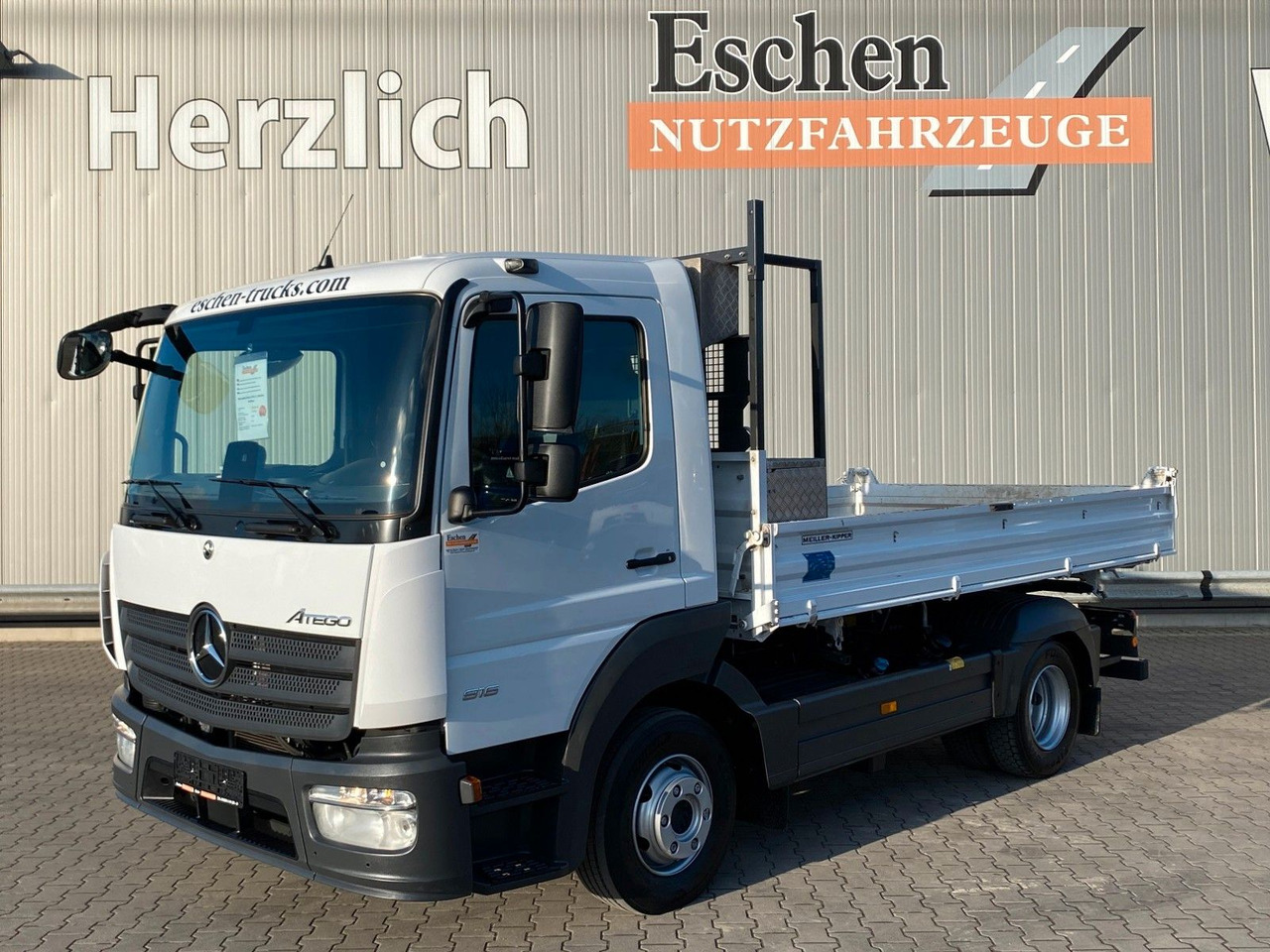 Mercedes-Benz Atego NEW 816 K MEILLER-3-S-Kipper*Klima*3 Sitze - شاحنة قلاب: صورة 1 Mercedes-Benz Atego NEW 816 K MEILLER-3-S-Kipper*Klima*3 Sitze - شاحنة قلاب: صورة 1
