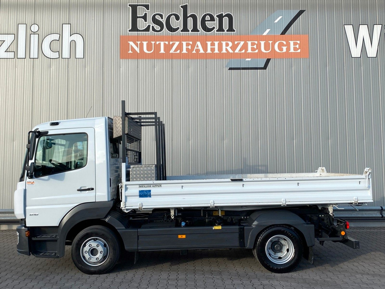 Mercedes-Benz Atego NEW 816 K MEILLER-3-S-Kipper*Klima*3 Sitze - شاحنة قلاب: صورة 3 Mercedes-Benz Atego NEW 816 K MEILLER-3-S-Kipper*Klima*3 Sitze - شاحنة قلاب: صورة 3