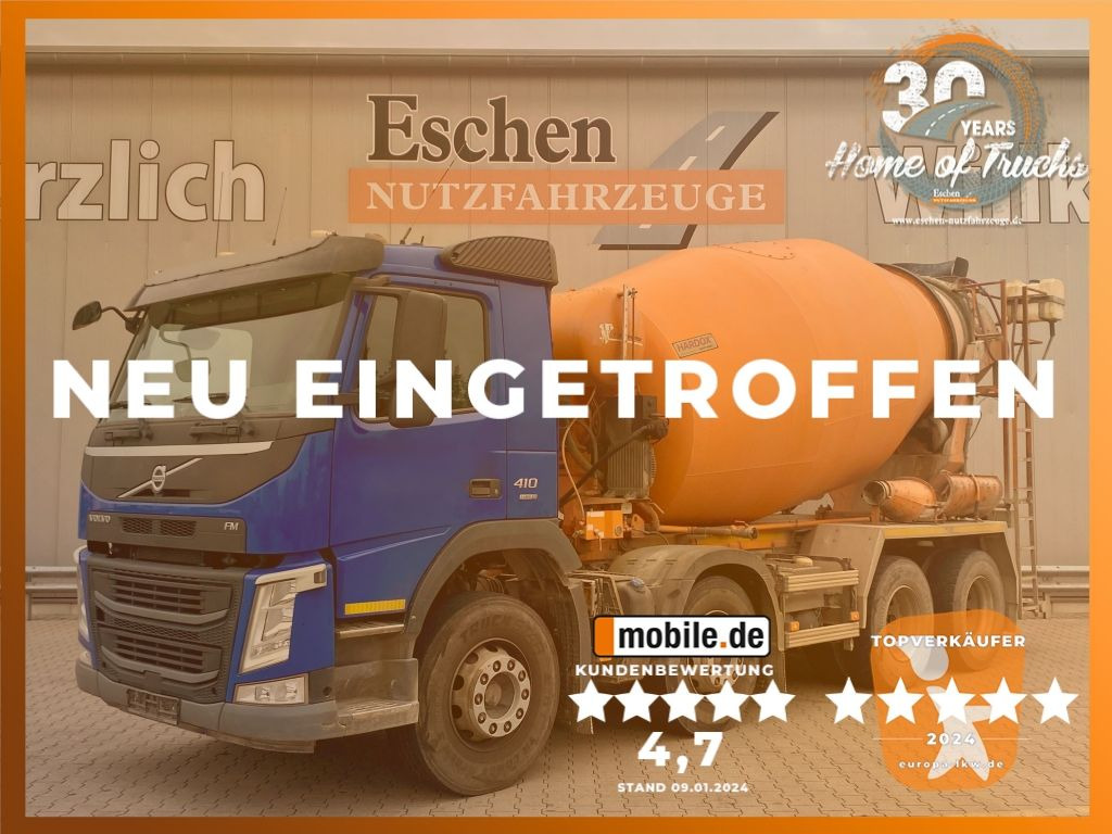 Volvo FM 410 / 8x4 | 9m³ Intermix*I-Shift*Klima*Blatt - شاحنة خلاطة خرسانة: صورة 1 Volvo FM 410 / 8x4 | 9m³ Intermix*I-Shift*Klima*Blatt - شاحنة خلاطة خرسانة: صورة 1