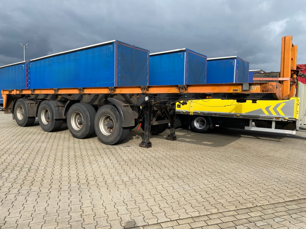 Wellmeyer - نصف مقطورة مسطحة: صورة 1 Wellmeyer - نصف مقطورة مسطحة: صورة 1