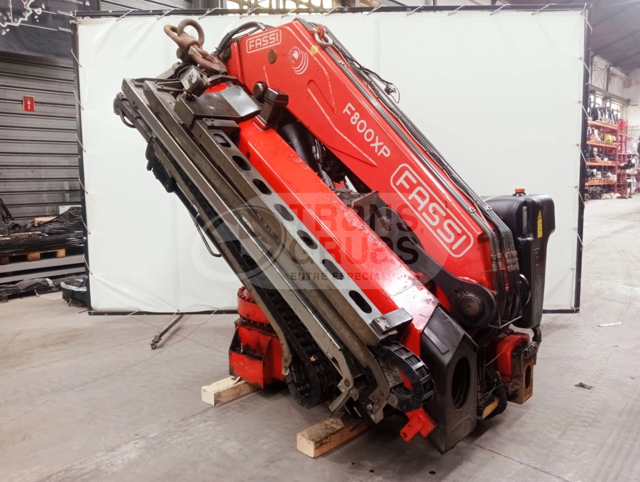 Grúa Fassi F800BXP.26 - ونش كرين - شاحنة: صورة 1 Grúa Fassi F800BXP.26 - ونش كرين - شاحنة: صورة 1