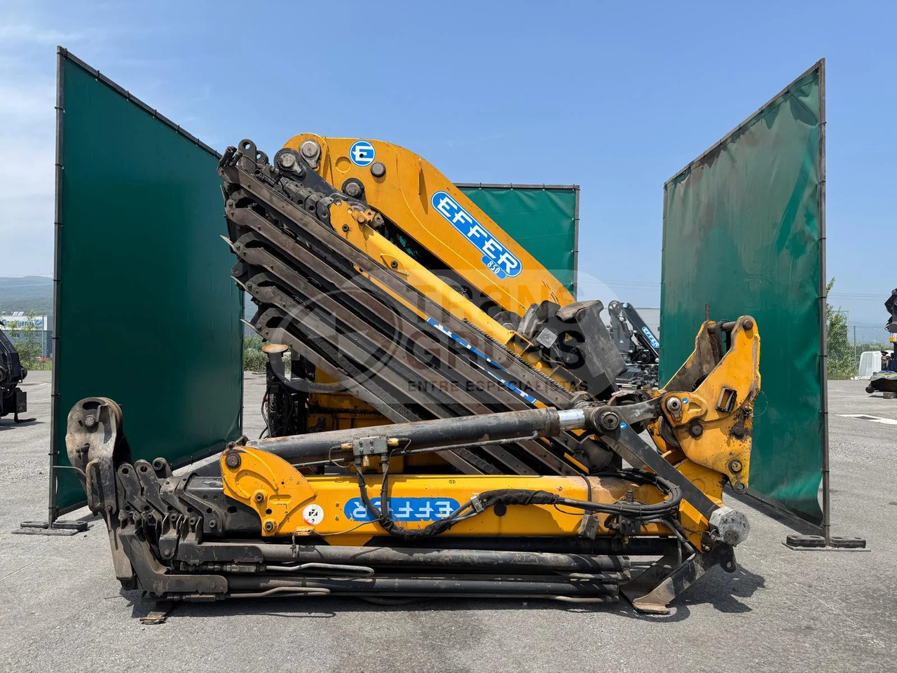 Grúa hidráulica Effer 850 8S - ونش كرين: صورة 1 Grúa hidráulica Effer 850 8S - ونش كرين: صورة 1
